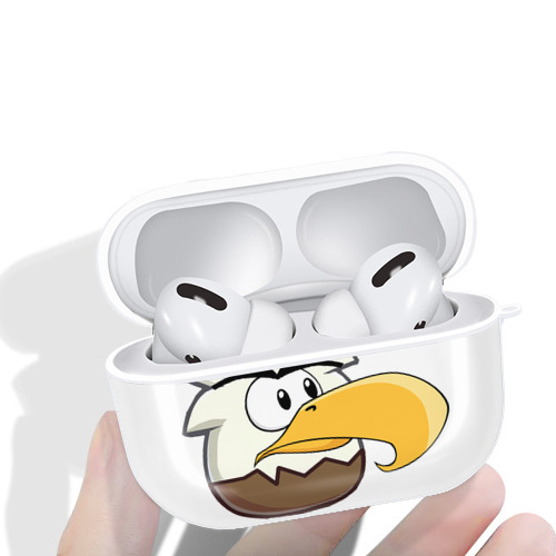 Angry Birds アングリーバード 【AirPods Pro用】ハードシェル保護ケース 耐衝撃・防指紋・カラビナ付き商品仕様