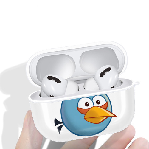 Angry Birds アングリーバード 【AirPods Pro用】ハードシェル保護ケース 耐衝撃・防指紋・カラビナ付き商品仕様