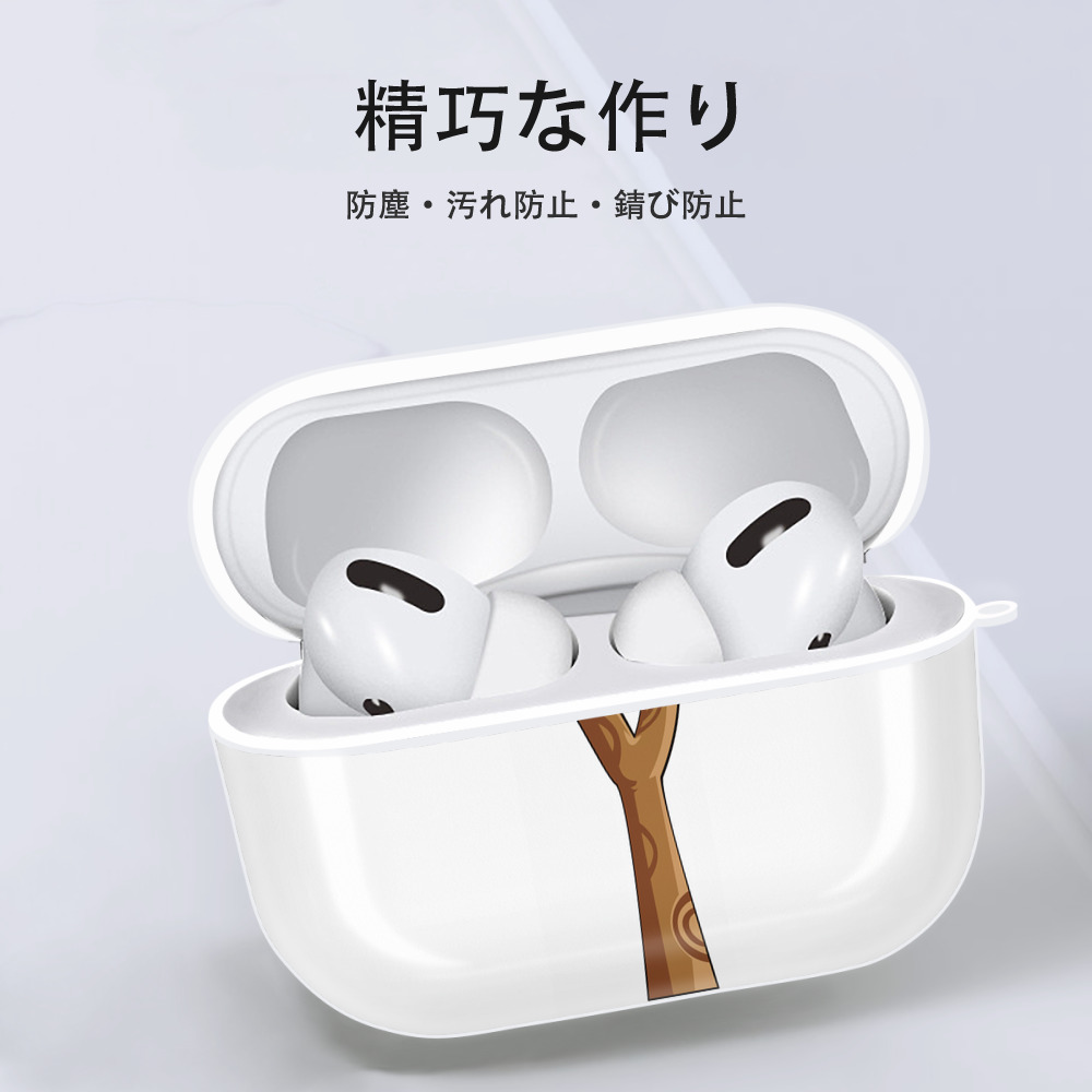 Angry Birds アングリーバード 【AirPods Pro用】ハードシェル保護ケース 耐衝撃・防指紋・カラビナ付き商品仕様