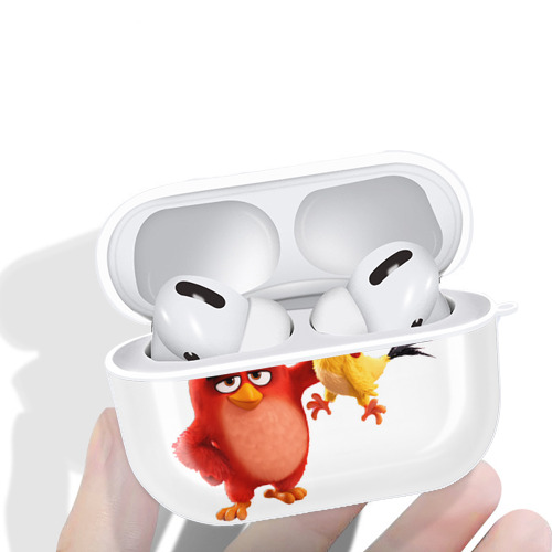 Angry Birds アングリーバード 【AirPods Pro用】ハードシェル保護ケース 耐衝撃・防指紋・カラビナ付き商品仕様