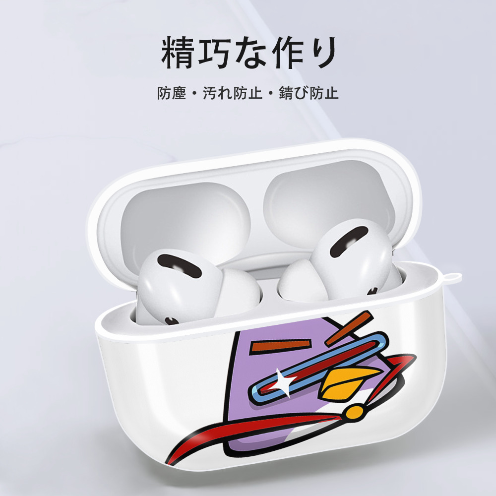Angry Birds アングリーバード 【AirPods Pro用】ハードシェル保護ケース 耐衝撃・防指紋・カラビナ付き商品仕様