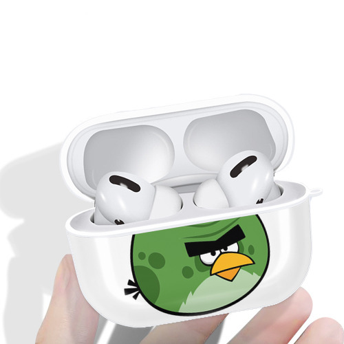 Angry Birds アングリーバード 【AirPods Pro用】ハードシェル保護ケース 耐衝撃・防指紋・カラビナ付き商品仕様