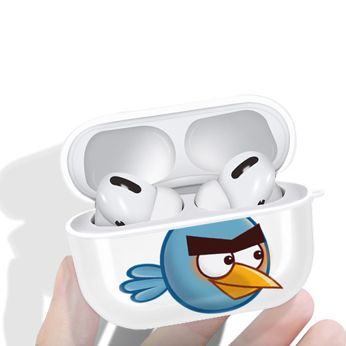 Angry Birds アングリーバード 【AirPods Pro用】ハードシェル保護ケース 耐衝撃・防指紋・カラビナ付き商品仕様