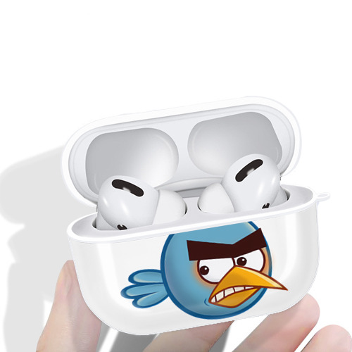 Angry Birds アングリーバード 【AirPods Pro用】ハードシェル保護ケース 耐衝撃・防指紋・カラビナ付き商品仕様