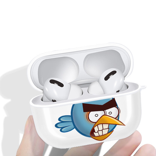 Angry Birds アングリーバード 【AirPods Pro用】ハードシェル保護ケース 耐衝撃・防指紋・カラビナ付き商品仕様