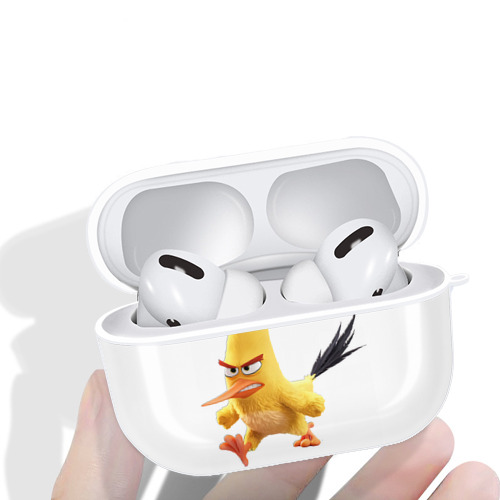 Angry Birds アングリーバード 【AirPods Pro用】ハードシェル保護ケース 耐衝撃・防指紋・カラビナ付き商品仕様
