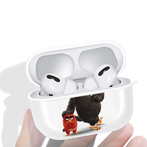 Angry Birds アングリーバード 【AirPods Pro用】ハードシェル保護ケース 耐衝撃・防指紋・カラビナ付き商品仕様