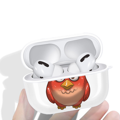 Angry Birds アングリーバード 【AirPods Pro用】ハードシェル保護ケース 耐衝撃・防指紋・カラビナ付き商品仕様