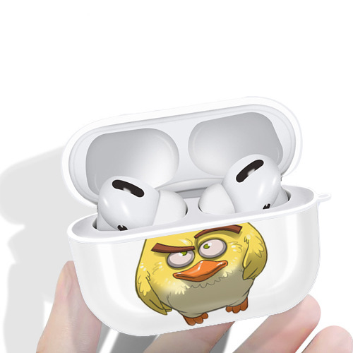 Angry Birds アングリーバード 【AirPods Pro用】ハードシェル保護ケース 耐衝撃・防指紋・カラビナ付き商品仕様