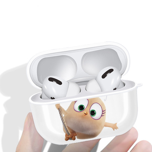 Angry Birds アングリーバード 【AirPods Pro用】ハードシェル保護ケース 耐衝撃・防指紋・カラビナ付き商品仕様