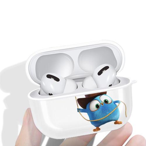 Angry Birds アングリーバード 【AirPods Pro用】ハードシェル保護ケース 耐衝撃・防指紋・カラビナ付き商品仕様