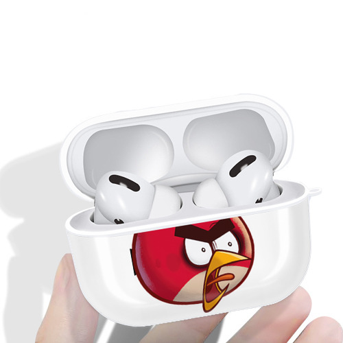 Angry Birds アングリーバード 【AirPods Pro用】ハードシェル保護ケース 耐衝撃・防指紋・カラビナ付き商品仕様