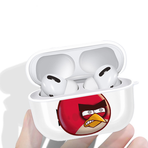 Angry Birds アングリーバード 【AirPods Pro用】ハードシェル保護ケース 耐衝撃・防指紋・カラビナ付き商品仕様