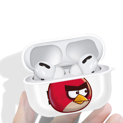 Angry Birds アングリーバード 【AirPods Pro用】ハードシェル保護ケース 耐衝撃・防指紋・カラビナ付き商品仕様