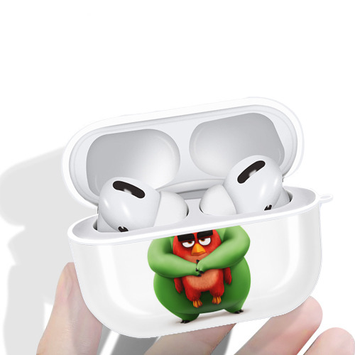 Angry Birds アングリーバード 【AirPods Pro用】ハードシェル保護ケース 耐衝撃・防指紋・カラビナ付き商品仕様