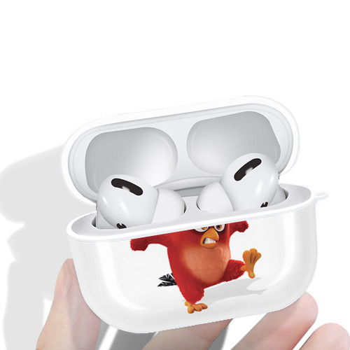 Angry Birds アングリーバード 【AirPods Pro用】ハードシェル保護ケース 耐衝撃・防指紋・カラビナ付き商品仕様