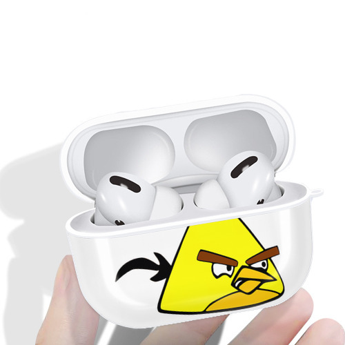 Angry Birds アングリーバード 【AirPods Pro用】ハードシェル保護ケース 耐衝撃・防指紋・カラビナ付き商品仕様