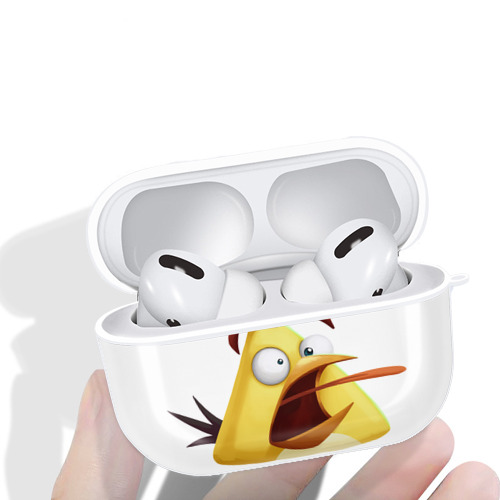 Angry Birds アングリーバード 【AirPods Pro用】ハードシェル保護ケース 耐衝撃・防指紋・カラビナ付き商品仕様