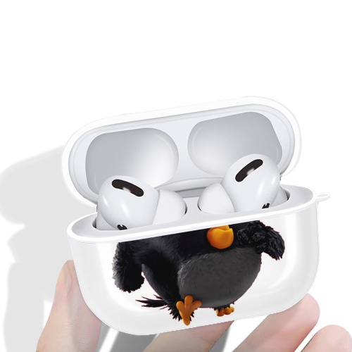 Angry Birds アングリーバード 【AirPods Pro用】ハードシェル保護ケース 耐衝撃・防指紋・カラビナ付き商品仕様