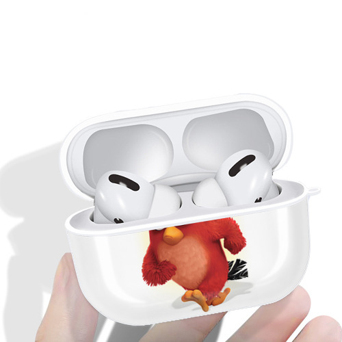 Angry Birds アングリーバード 【AirPods Pro用】ハードシェル保護ケース 耐衝撃・防指紋・カラビナ付き商品仕様
