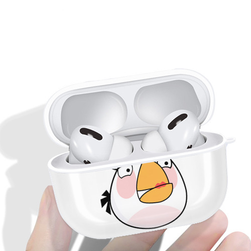 Angry Birds アングリーバード 【AirPods Pro用】ハードシェル保護ケース 耐衝撃・防指紋・カラビナ付き商品仕様