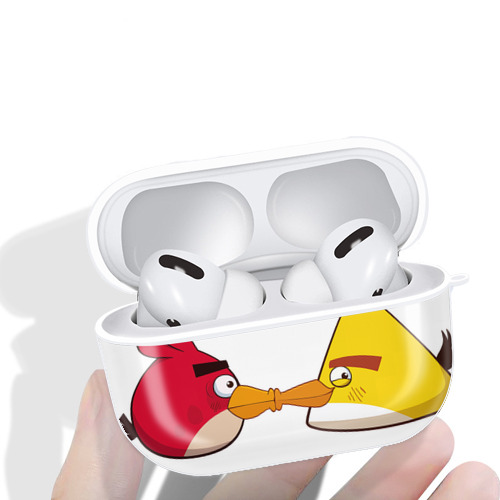 Angry Birds アングリーバード 【AirPods Pro用】ハードシェル保護ケース 耐衝撃・防指紋・カラビナ付き商品仕様