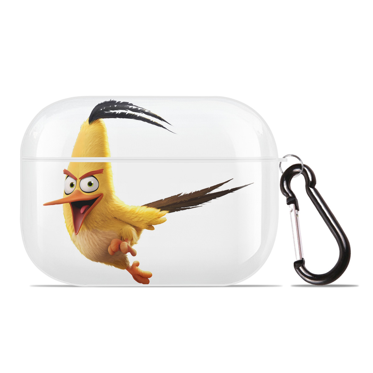 （画像用） Angry Birds アングリーバード 【AirPods Pro用】ハードシェル保護ケース 耐衝撃・防指紋・カラビナ付き商品仕様