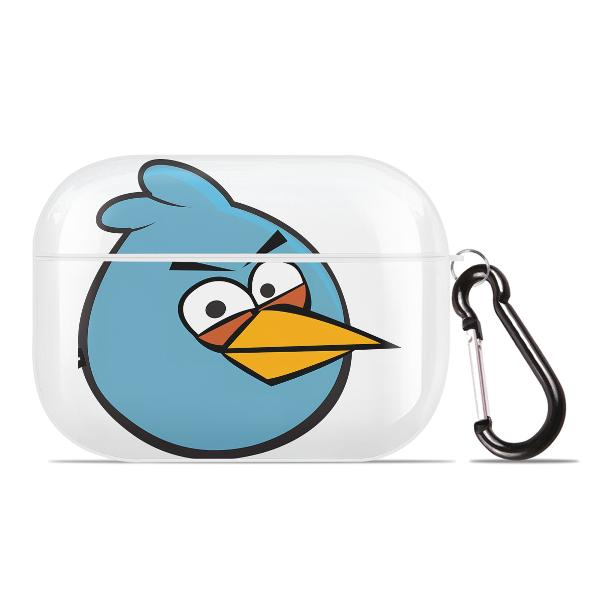 （画像用） Angry Birds アングリーバード 【AirPods Pro用】ハードシェル保護ケース 耐衝撃・防指紋・カラビナ付き商品仕様