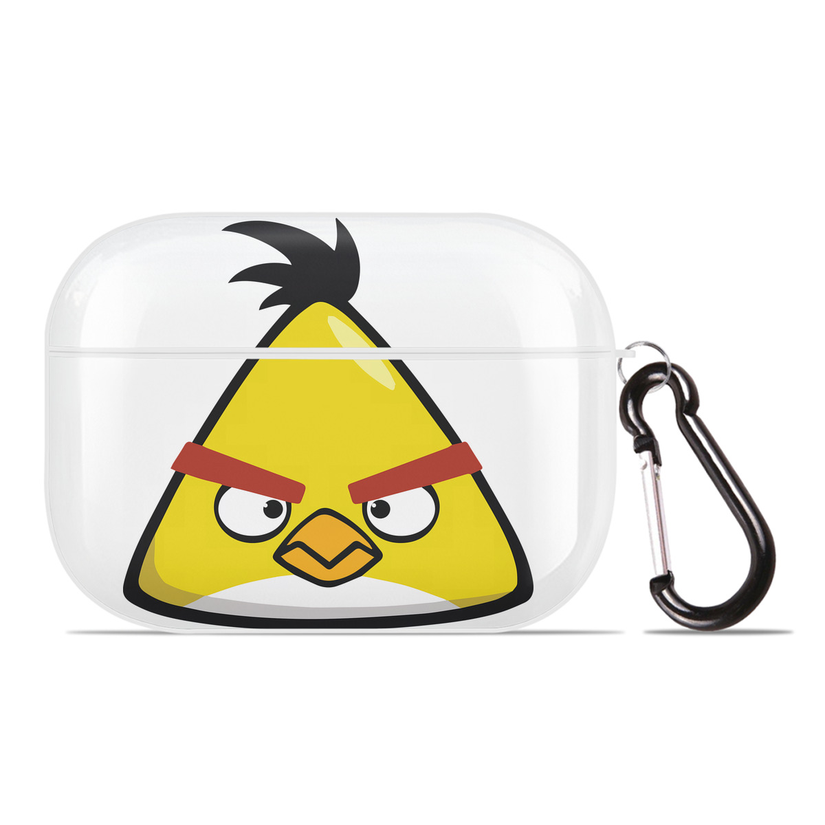 （画像用） Angry Birds アングリーバード 【AirPods Pro用】ハードシェル保護ケース 耐衝撃・防指紋・カラビナ付き商品仕様
