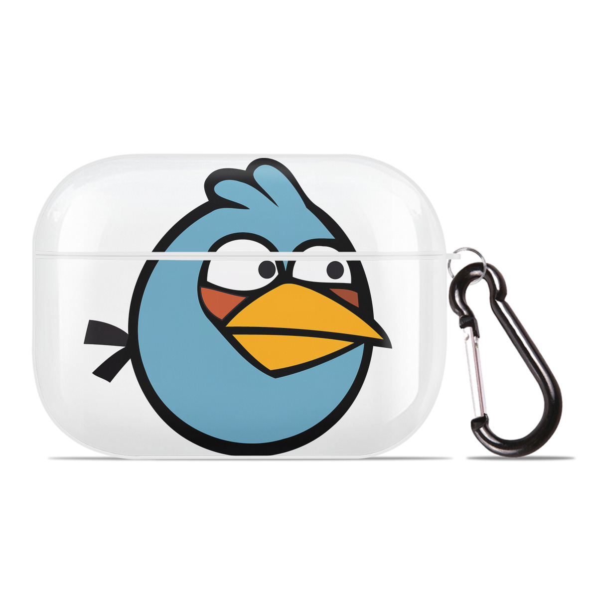 （画像用） Angry Birds アングリーバード 【AirPods Pro用】ハードシェル保護ケース 耐衝撃・防指紋・カラビナ付き商品仕様