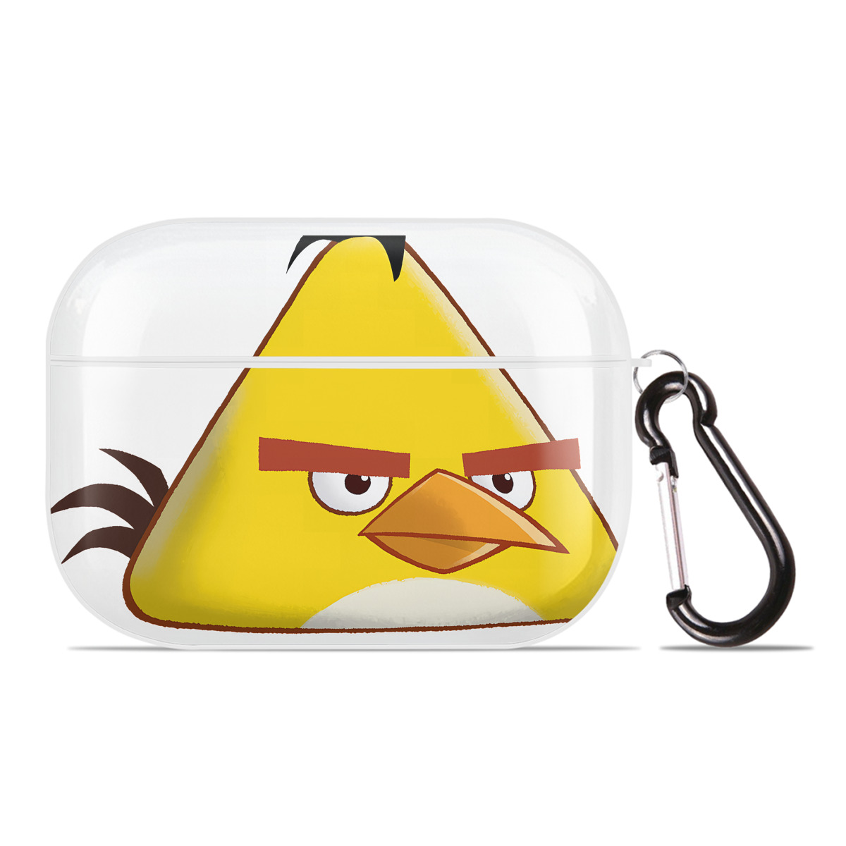（画像用） Angry Birds アングリーバード 【AirPods Pro用】ハードシェル保護ケース 耐衝撃・防指紋・カラビナ付き商品仕様