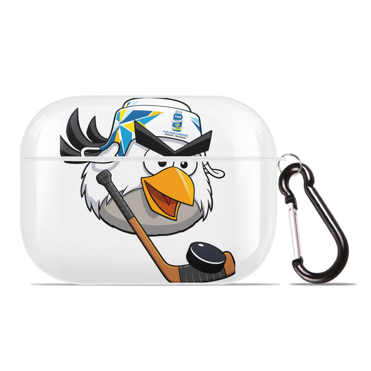 （画像用） Angry Birds アングリーバード 【AirPods Pro用】ハードシェル保護ケース 耐衝撃・防指紋・カラビナ付き商品仕様