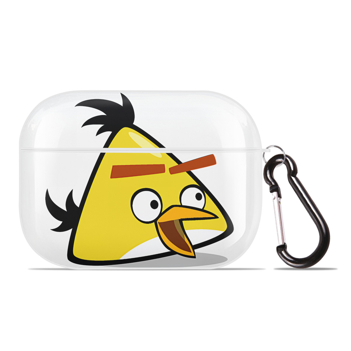 （画像用） Angry Birds アングリーバード 【AirPods Pro用】ハードシェル保護ケース 耐衝撃・防指紋・カラビナ付き商品仕様