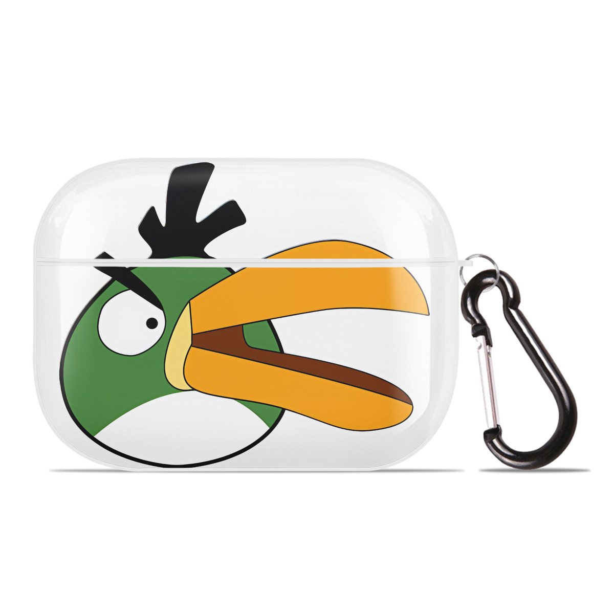 （画像用） Angry Birds アングリーバード 【AirPods Pro用】ハードシェル保護ケース 耐衝撃・防指紋・カラビナ付き商品仕様