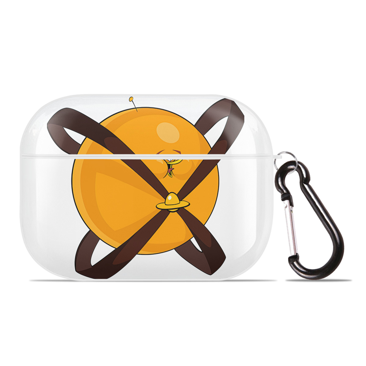 （画像用） Angry Birds アングリーバード 【AirPods Pro用】ハードシェル保護ケース 耐衝撃・防指紋・カラビナ付き商品仕様
