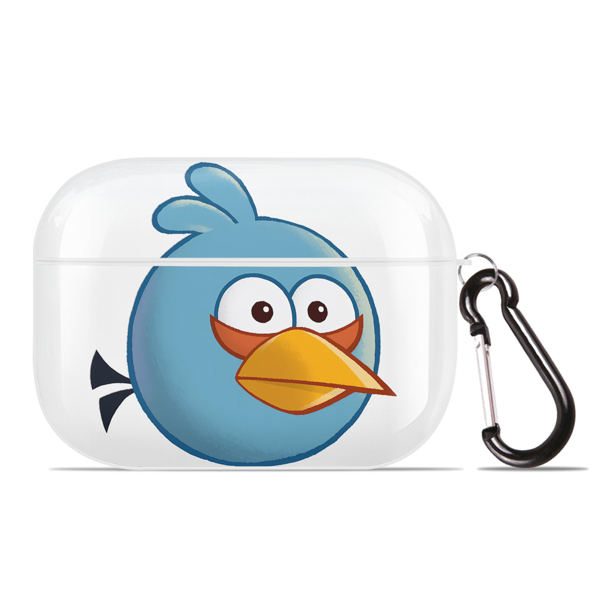 （画像用） Angry Birds アングリーバード 【AirPods Pro用】ハードシェル保護ケース 耐衝撃・防指紋・カラビナ付き商品仕様