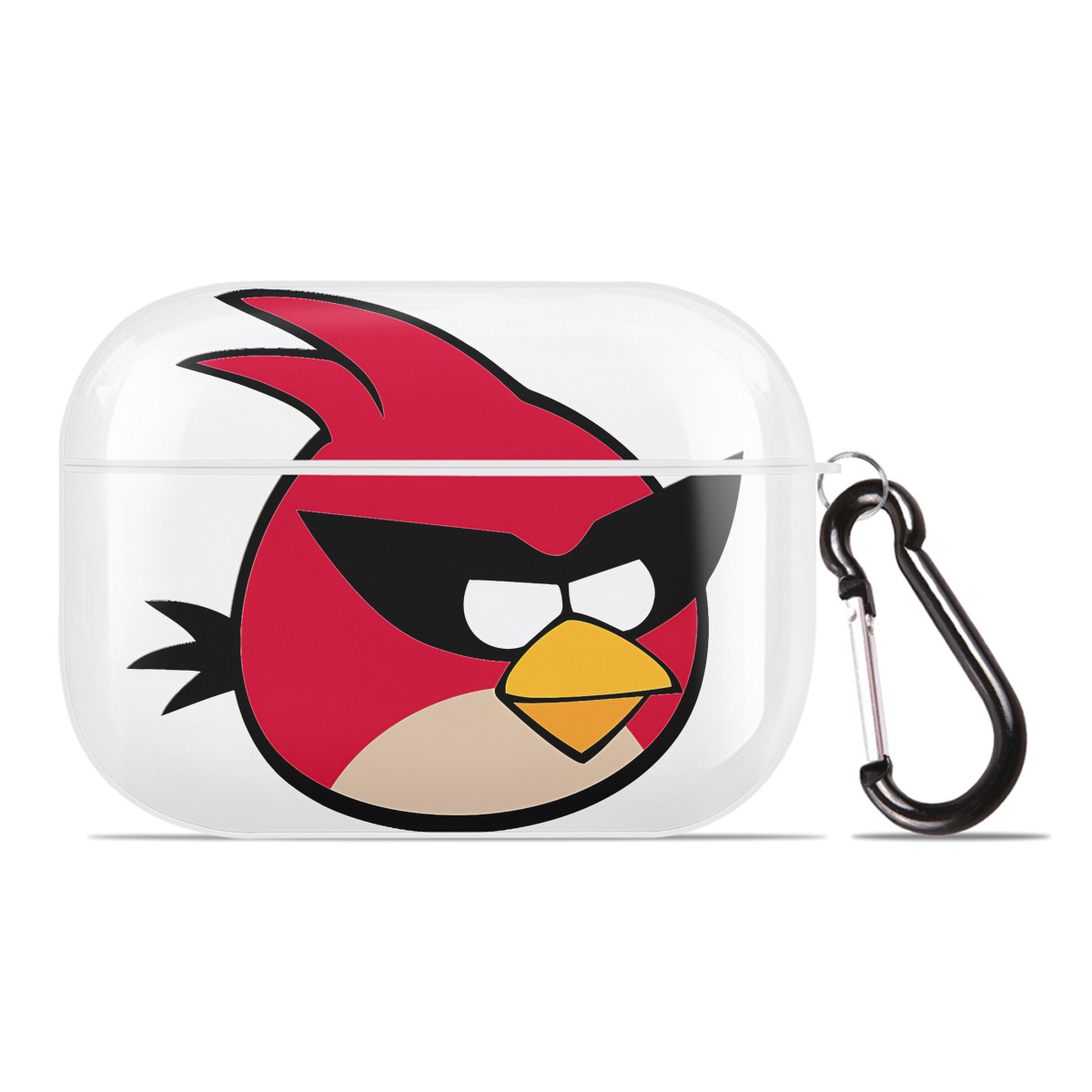 （画像用） Angry Birds アングリーバード 【AirPods Pro用】ハードシェル保護ケース 耐衝撃・防指紋・カラビナ付き商品仕様