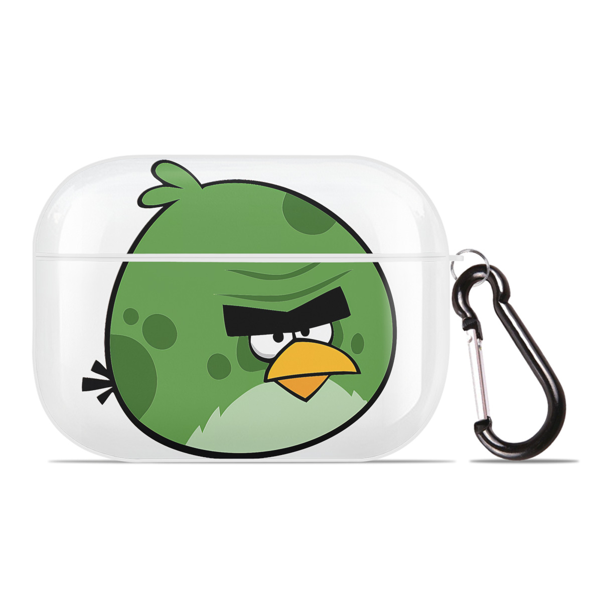 （画像用） Angry Birds アングリーバード 【AirPods Pro用】ハードシェル保護ケース 耐衝撃・防指紋・カラビナ付き商品仕様