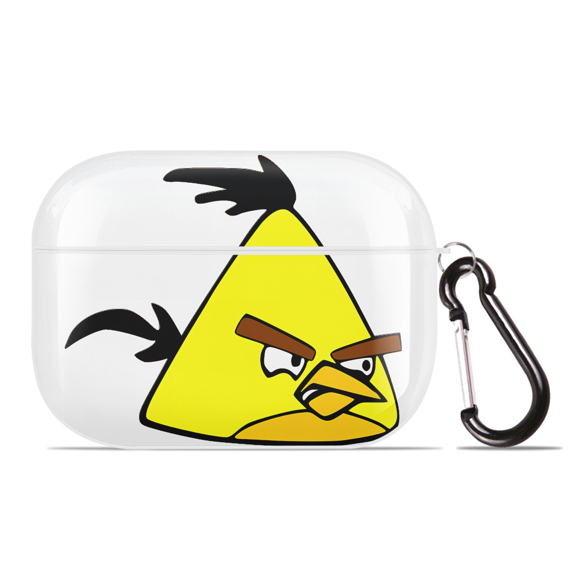 （画像用） Angry Birds アングリーバード 【AirPods Pro用】ハードシェル保護ケース 耐衝撃・防指紋・カラビナ付き商品仕様