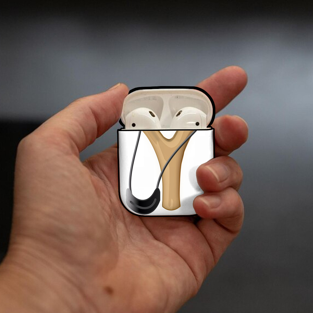 Angry Birds アングリーバード AirPods 第2世代保護ケース ハードシェル ブラック 耐衝撃・防指紋・カラビナ付き