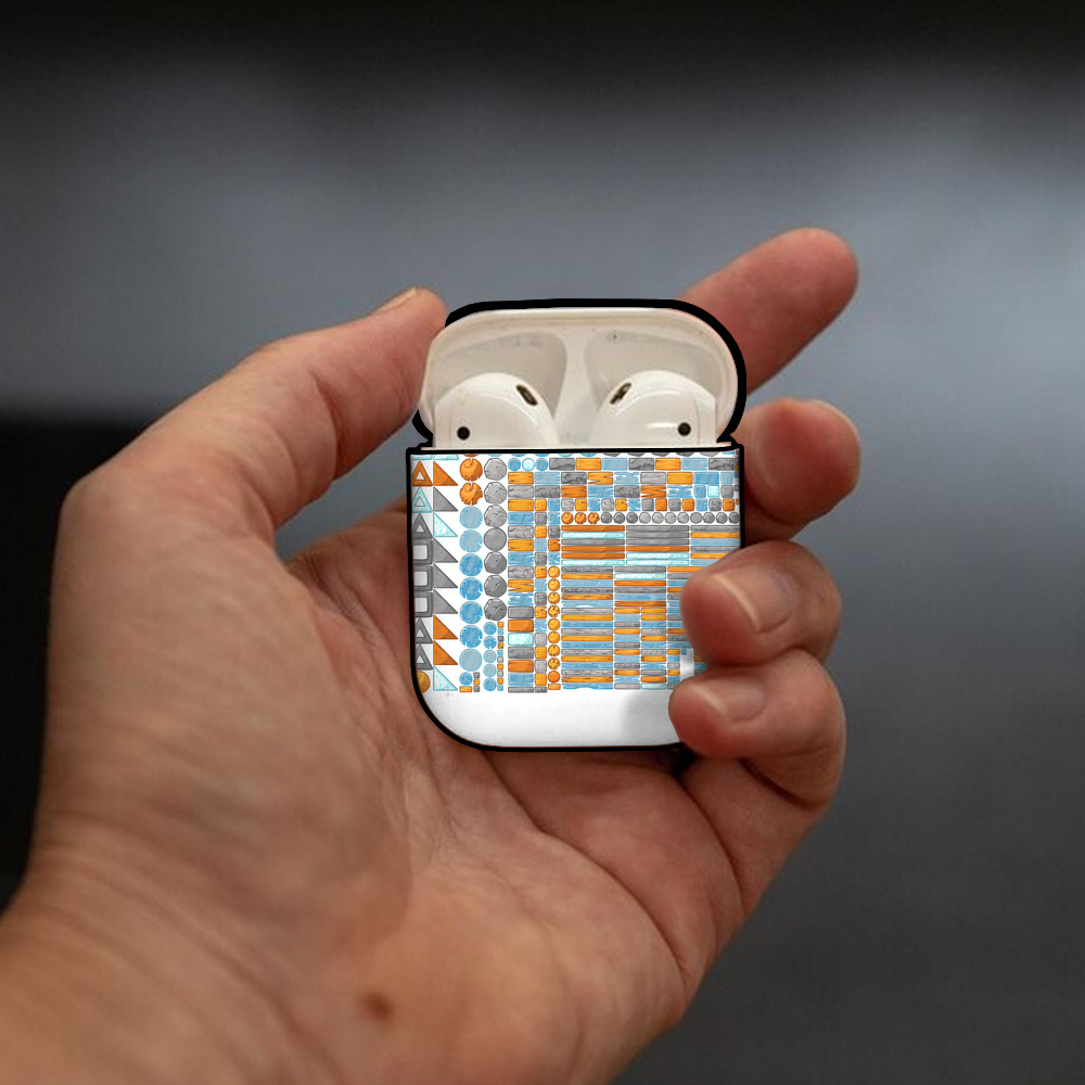 Angry Birds アングリーバード AirPods 第2世代保護ケース ハードシェル ブラック 耐衝撃・防指紋・カラビナ付き