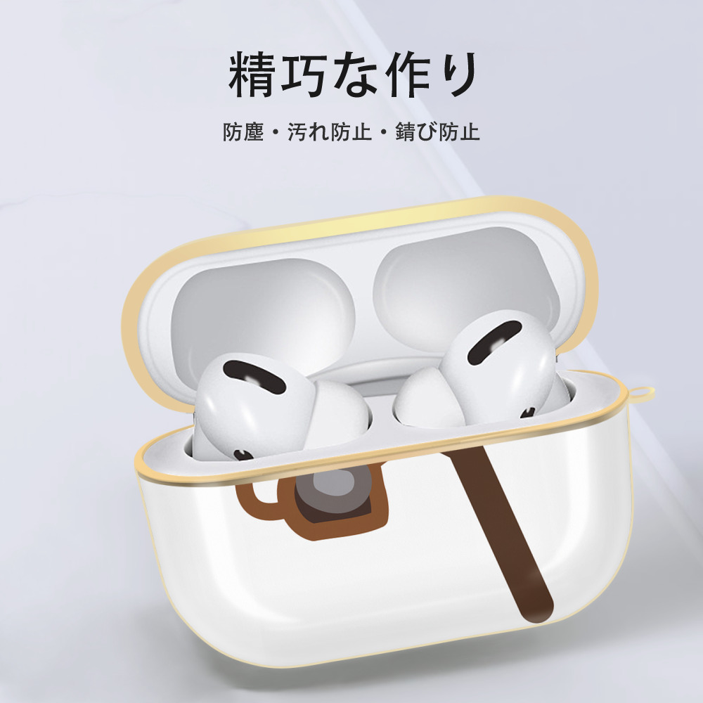 Angry Birds アングリーバード 【AirPods Pro用】ハードシェル保護ケース｜耐衝撃・防指紋・カラビナ付き商品仕様
