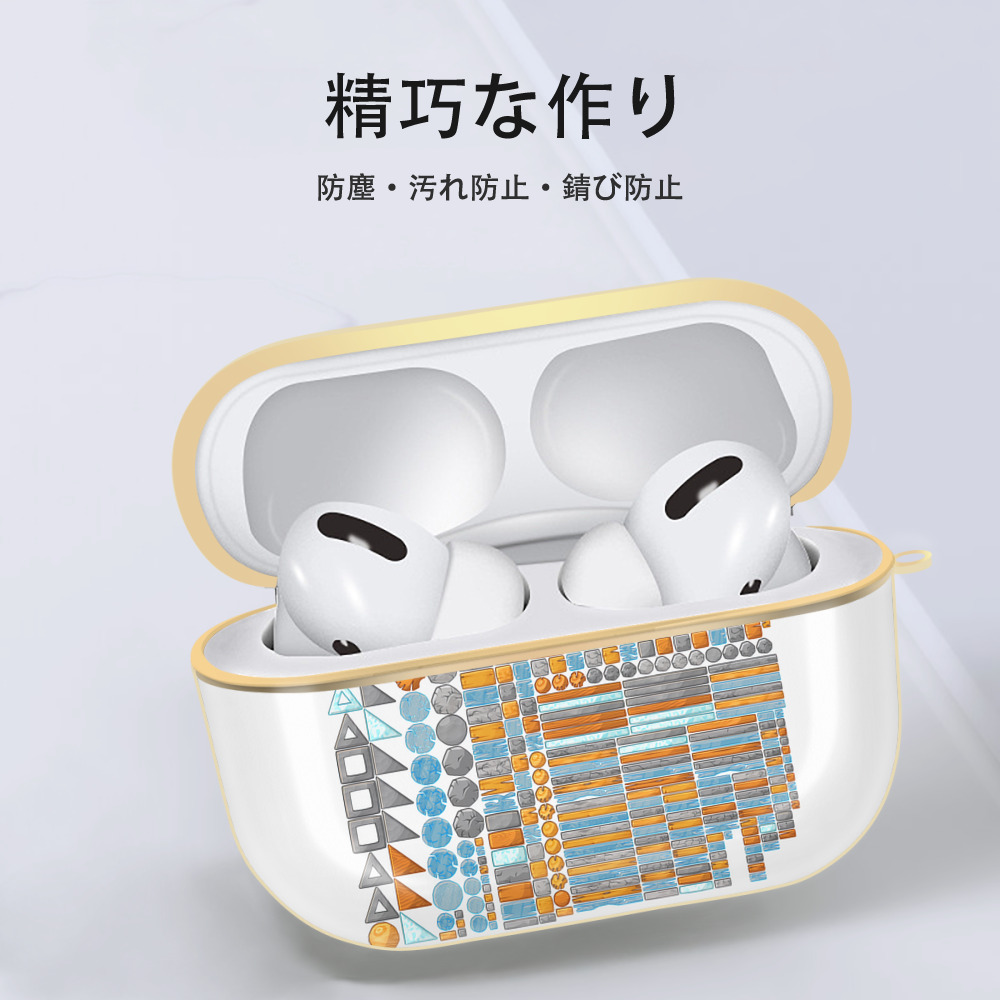 Angry Birds アングリーバード 【AirPods Pro用】ハードシェル保護ケース｜耐衝撃・防指紋・カラビナ付き商品仕様