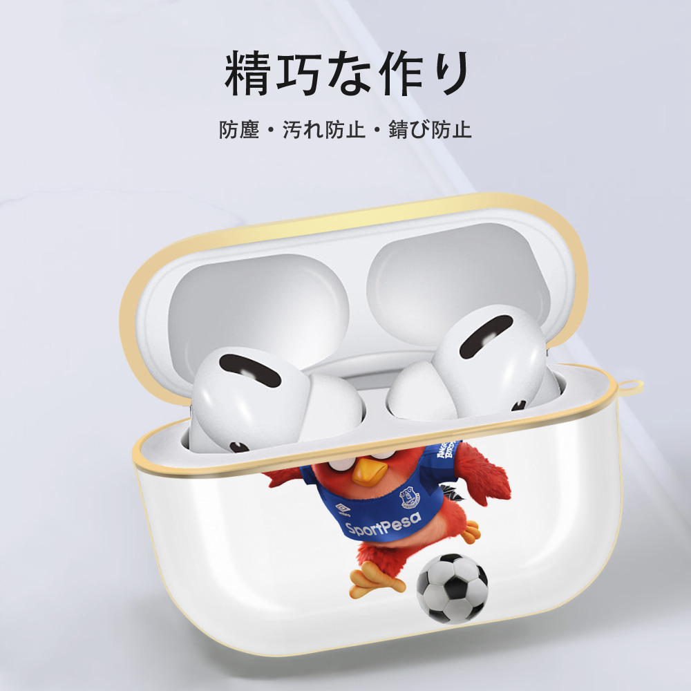 Angry Birds アングリーバード 【AirPods Pro用】ハードシェル保護ケース｜耐衝撃・防指紋・カラビナ付き商品仕様