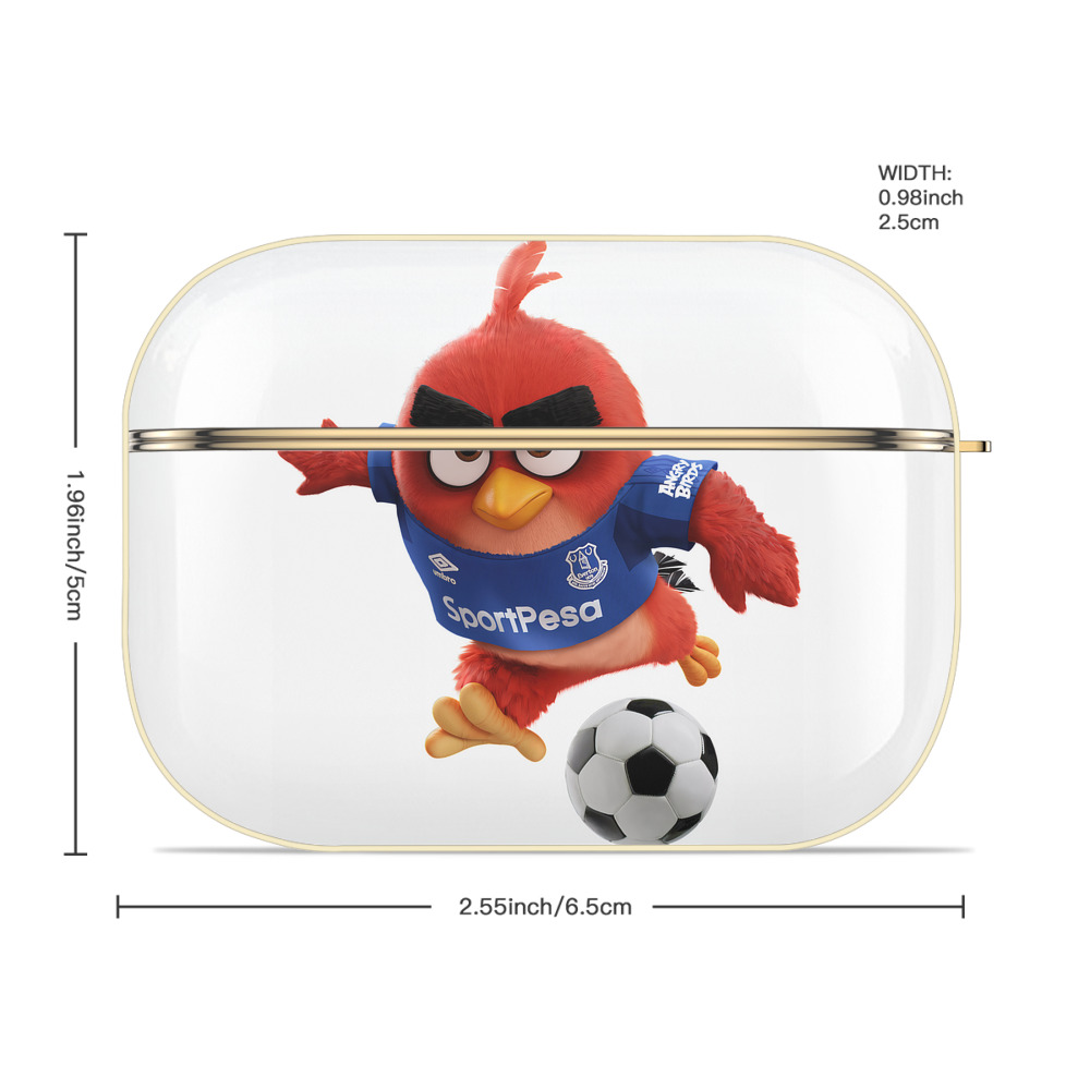 Angry Birds アングリーバード 【AirPods Pro用】ハードシェル保護ケース｜耐衝撃・防指紋・カラビナ付き商品仕様