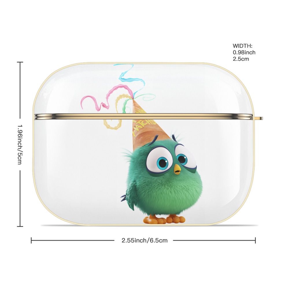 Angry Birds アングリーバード 【AirPods Pro用】ハードシェル保護ケース｜耐衝撃・防指紋・カラビナ付き商品仕様
