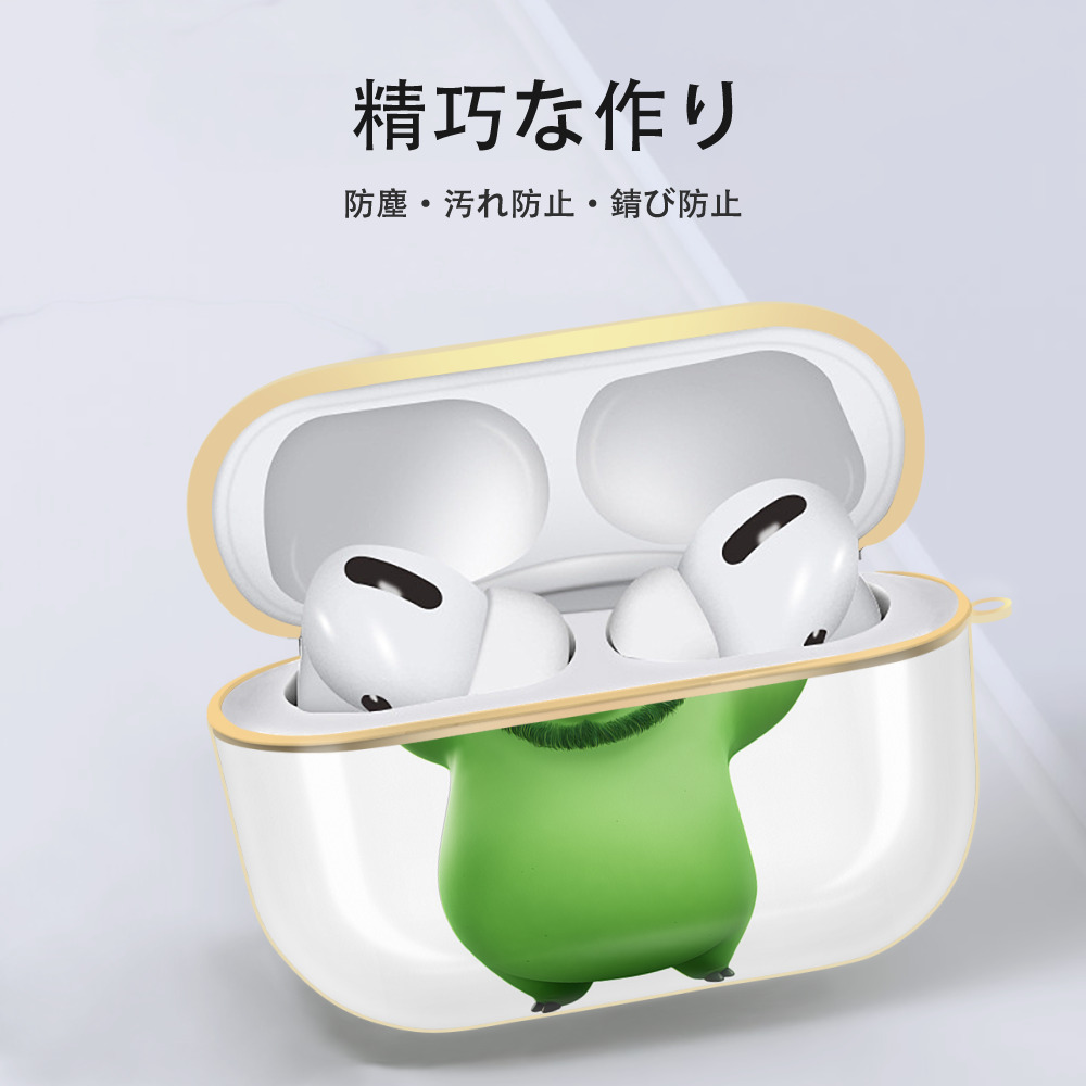 Angry Birds アングリーバード 【AirPods Pro用】ハードシェル保護ケース｜耐衝撃・防指紋・カラビナ付き商品仕様
