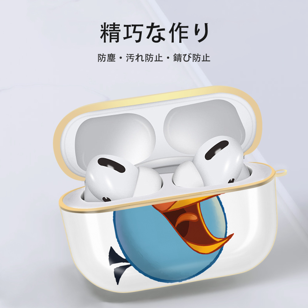 Angry Birds アングリーバード 【AirPods Pro用】ハードシェル保護ケース｜耐衝撃・防指紋・カラビナ付き商品仕様