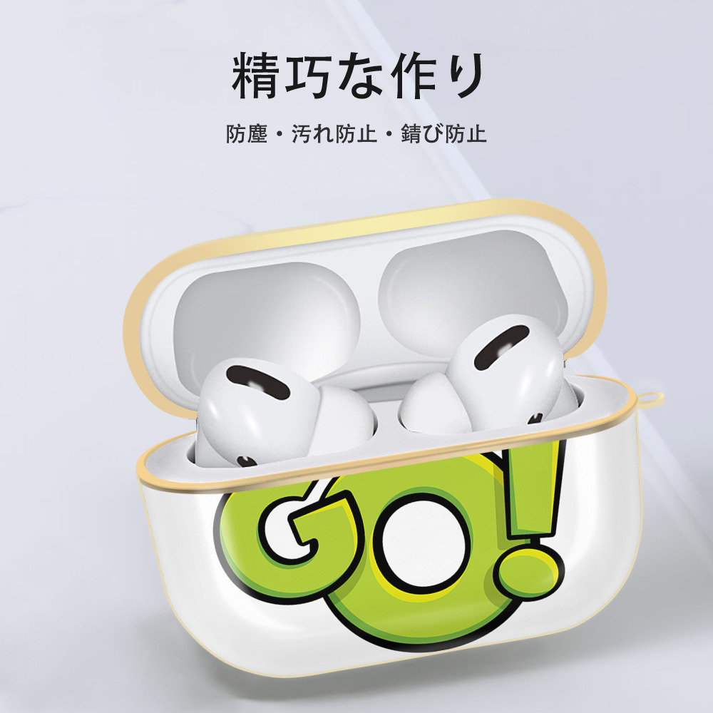 Angry Birds アングリーバード 【AirPods Pro用】ハードシェル保護ケース｜耐衝撃・防指紋・カラビナ付き商品仕様