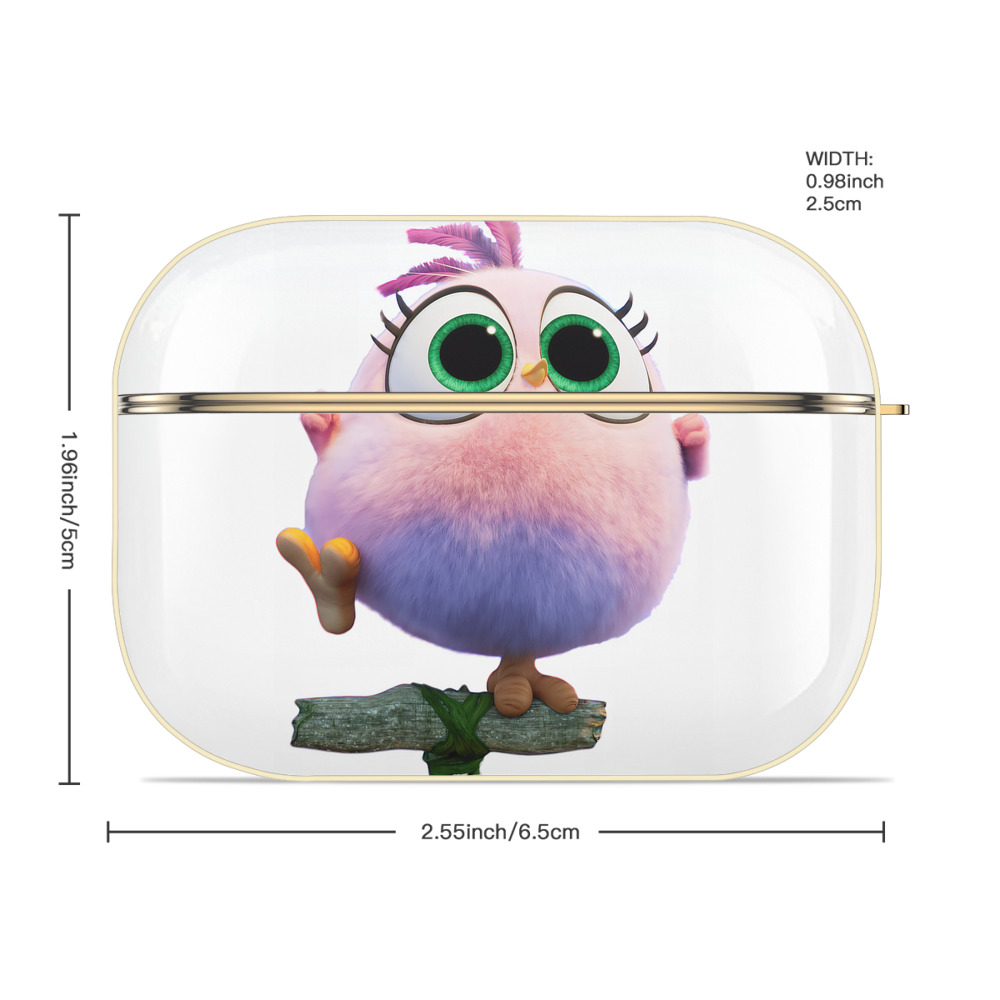 Angry Birds アングリーバード 【AirPods Pro用】ハードシェル保護ケース｜耐衝撃・防指紋・カラビナ付き商品仕様